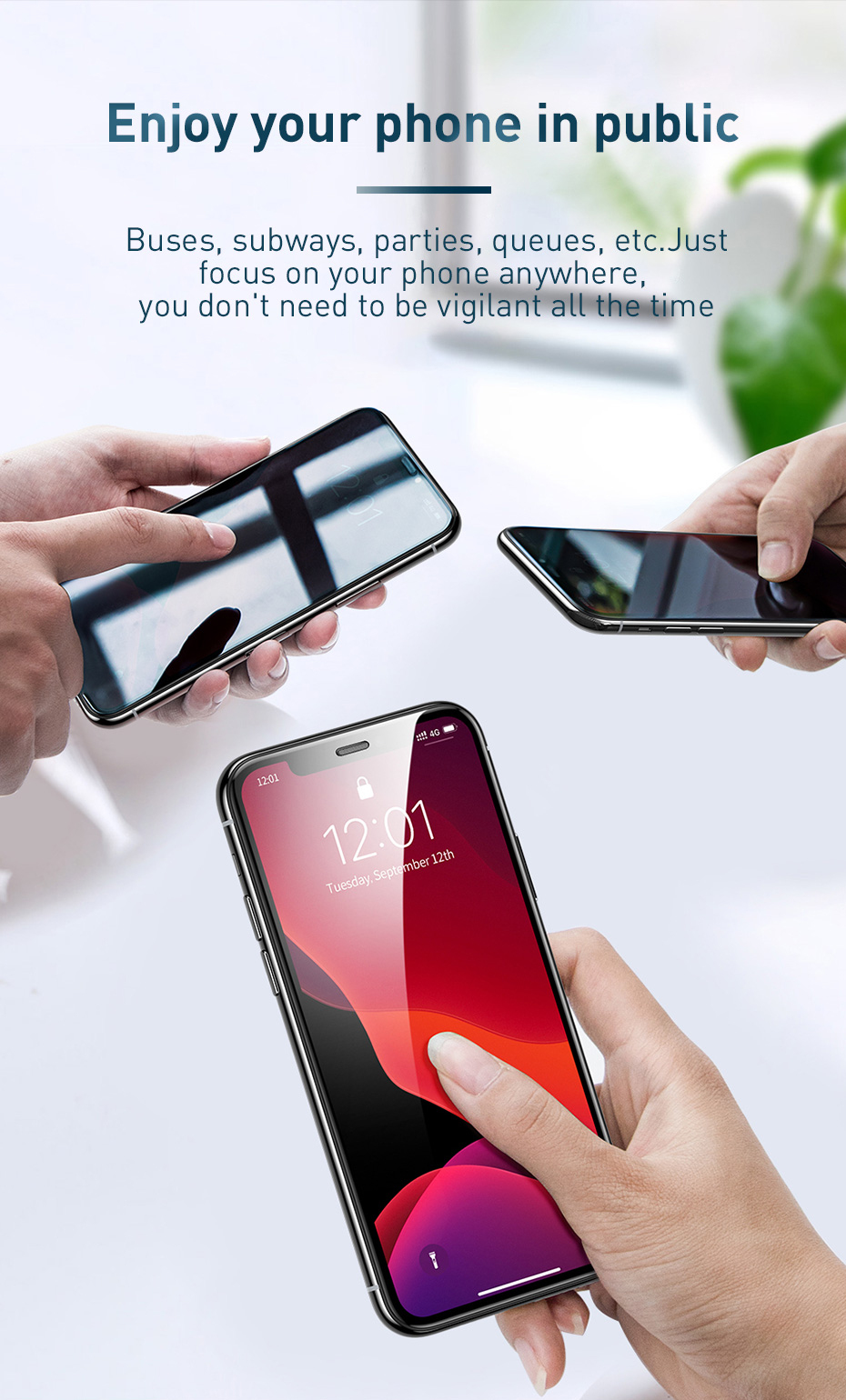 2PCS-Baseus-Anti-peeping-Dustproof-Curved-Edge-Tempered-Glass-Screen-Protector-For-iPhone-XiPhone-XS-1586653-4